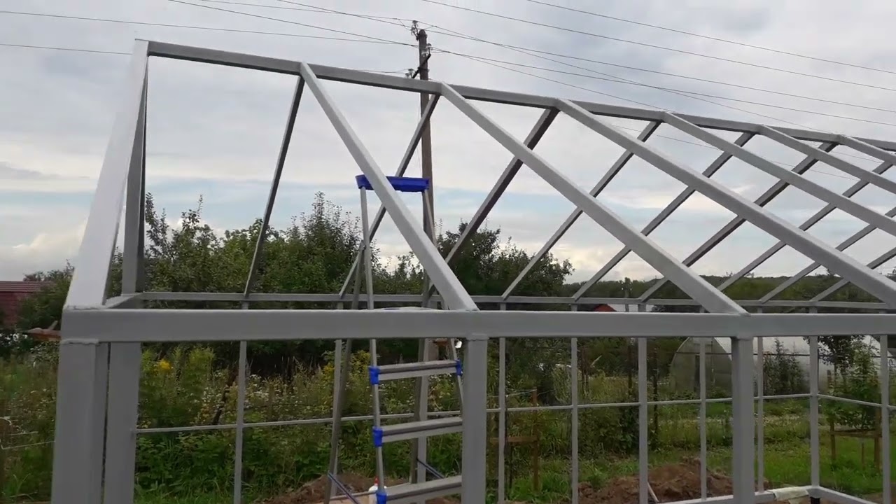 Теплица из профильной трубы